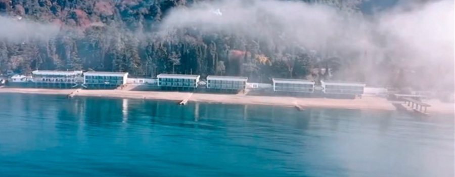 Вид на территорию «Айтар Море», Сухум